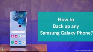 How to backup any Samsung Galaxy Phone (Step by Step Guide)