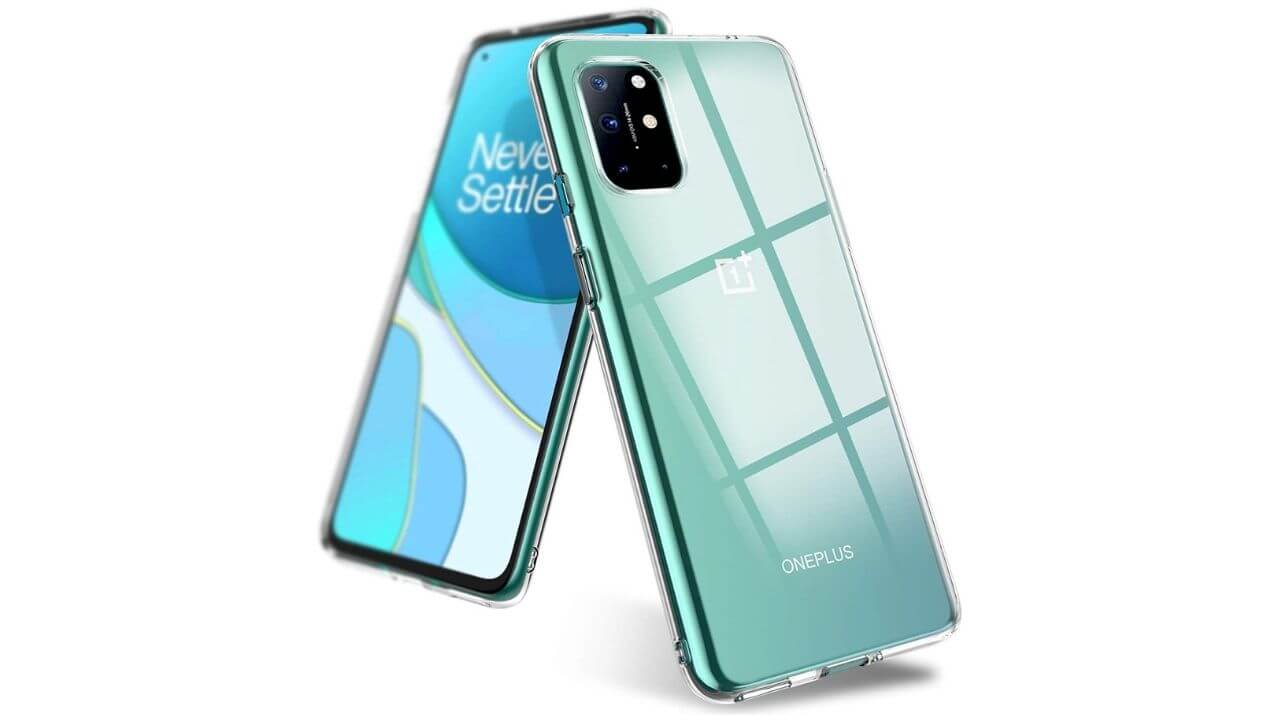 QITAYO Crystal Clear Case for OnePlus 8T