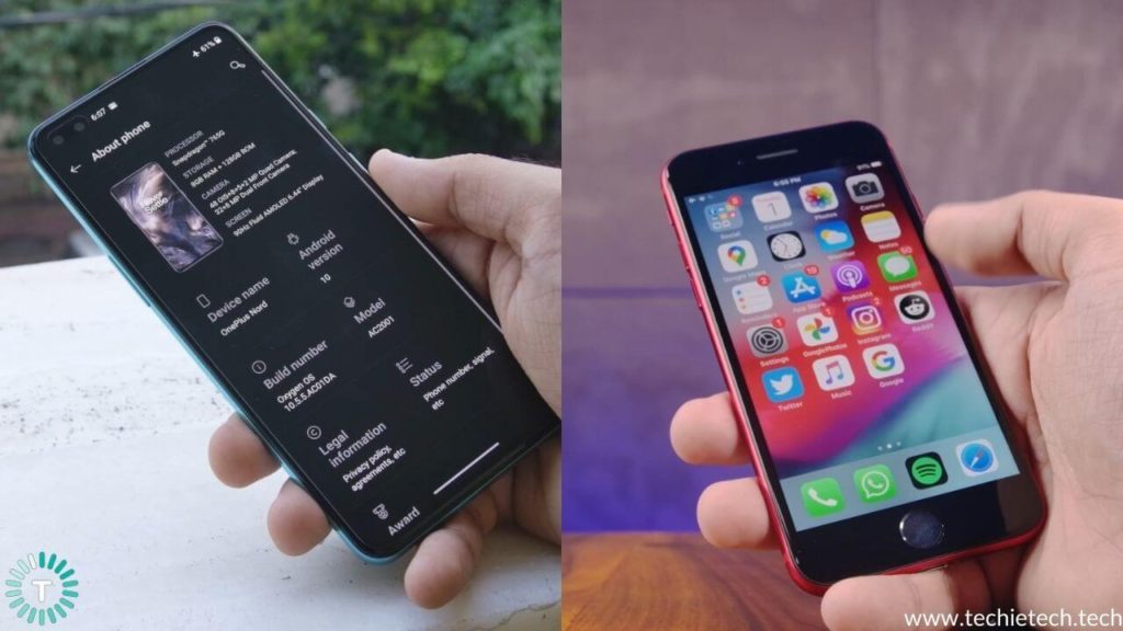 iPhone SE vs OnePlus Nord Performance Comparison and Review