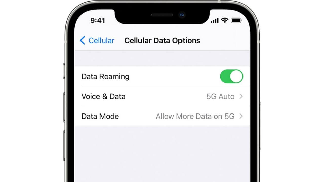 5G on iPhone