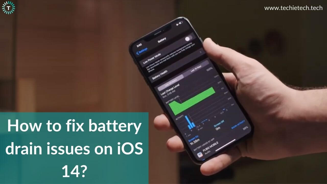 How to fix battery drain issues on iOS 14 Banner Image