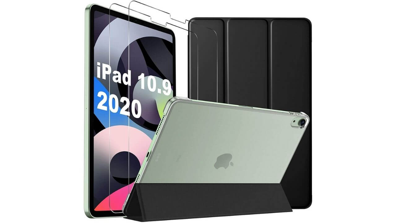 IVSO iPad Case with Tempered Glass