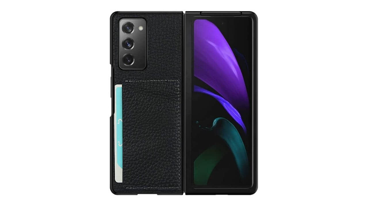 Jaorty Protective Leather Case for Galaxy Z Fold 2