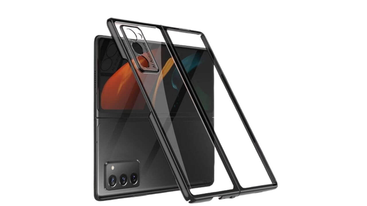 PUROOM Clear Galaxy Z Fold 2 Case