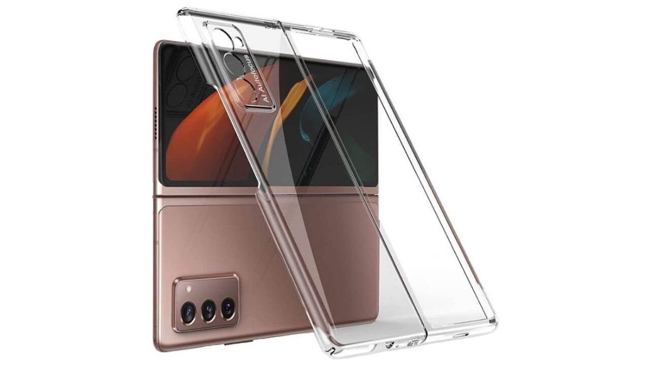 Shirt Luv Clear Transparent Case for Galaxy Z Fold 2