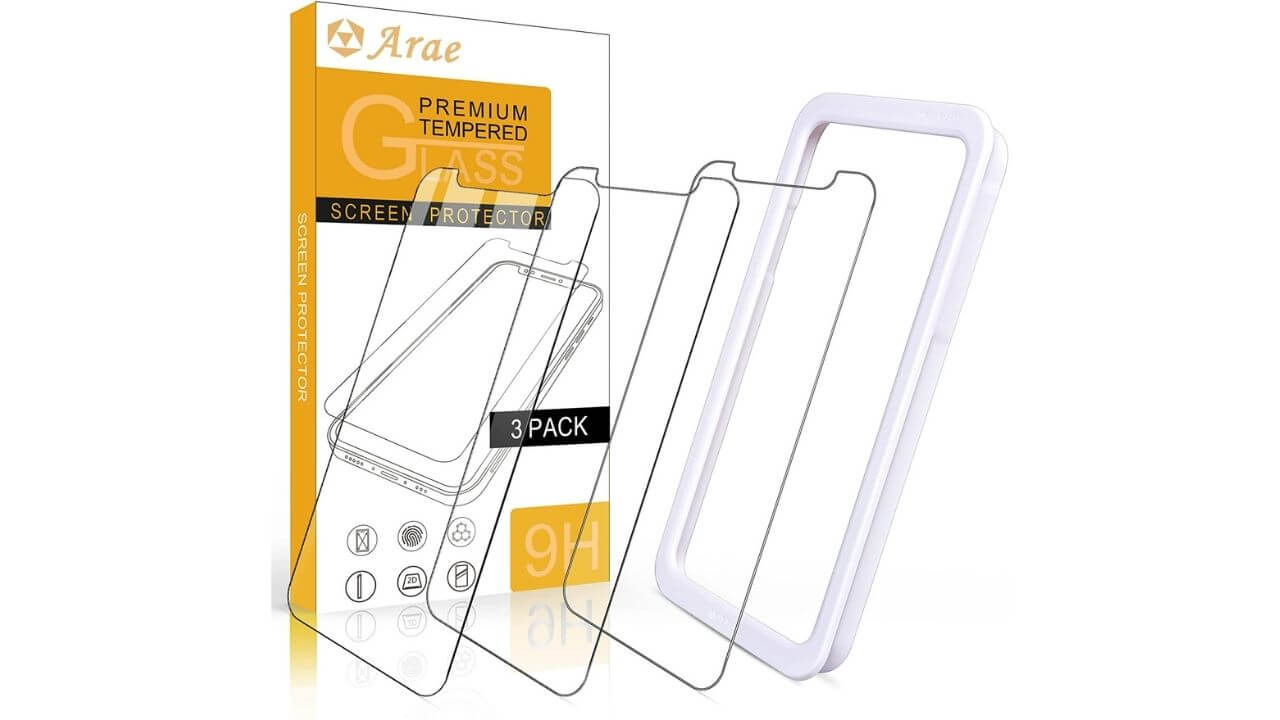 Arae Screen Protector for iPhone 12/12 Pro