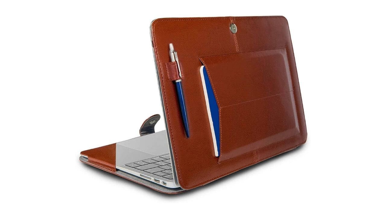 Bluebonnet Leather MacBook Air Case