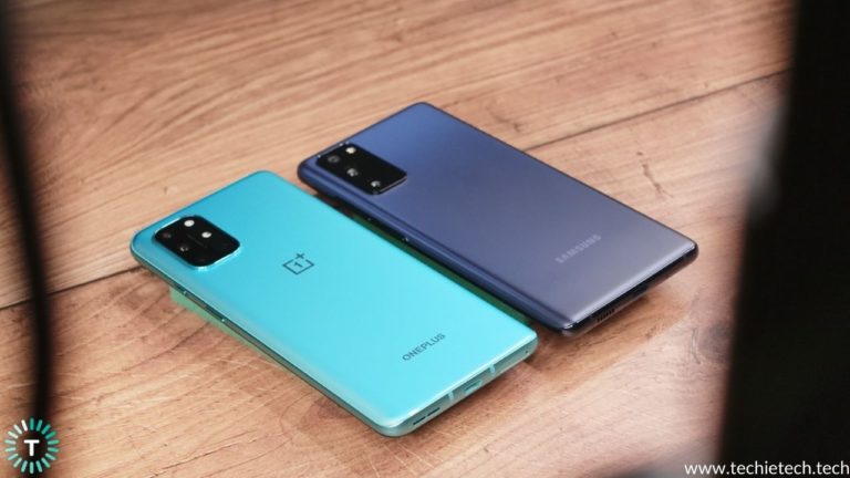 one plus 8t vs samsung s20 fe 5g