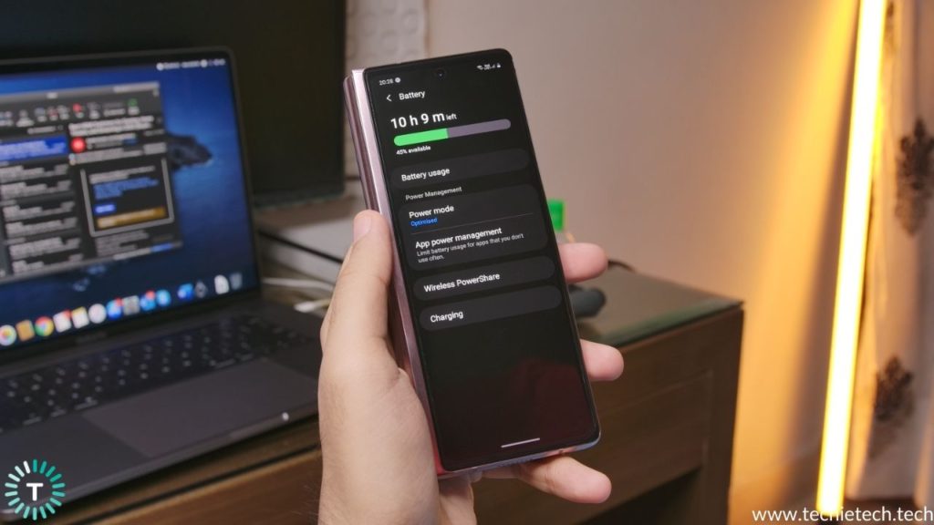 Samsung Galaxy Z Fold 2 Battery Life Review