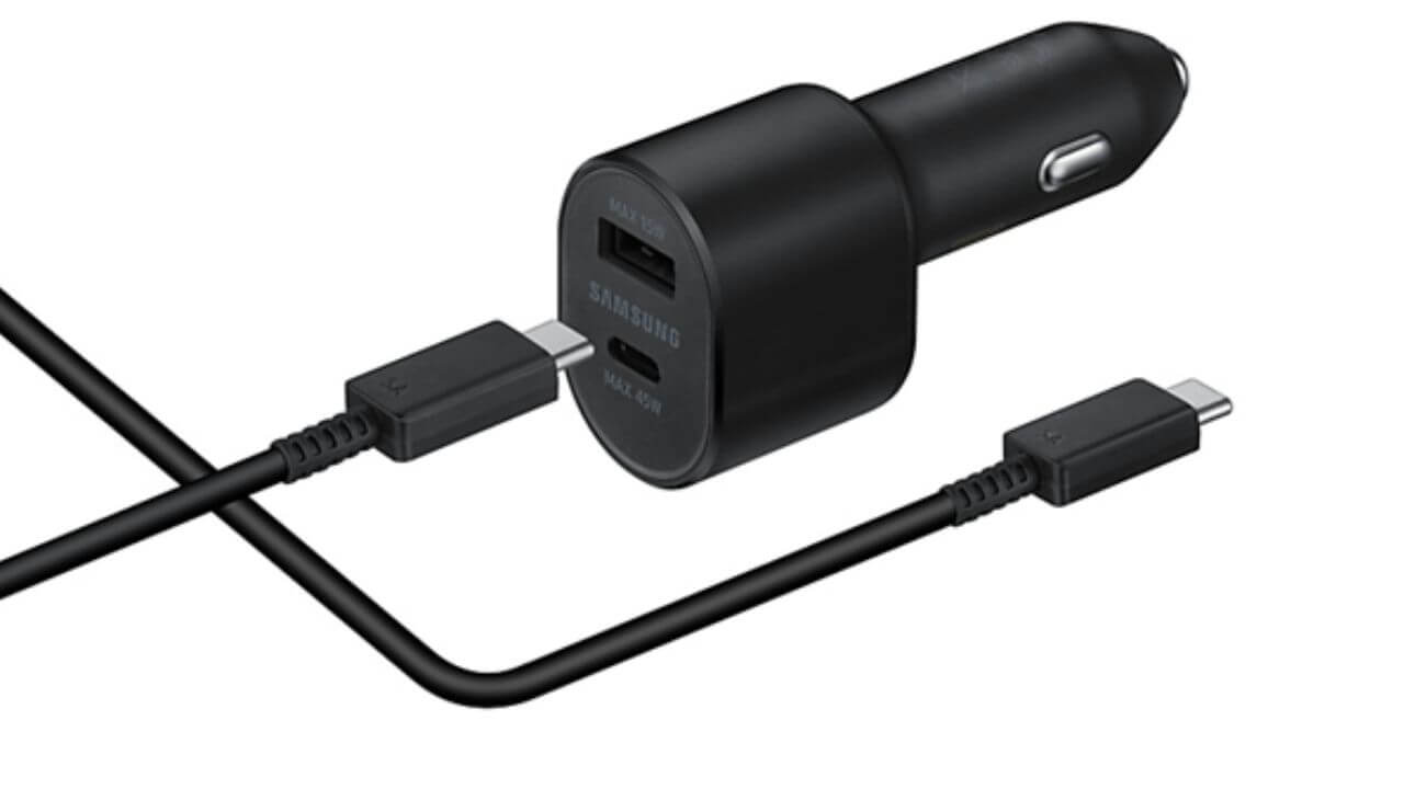 Samsung Official 45W Dual Car Charger