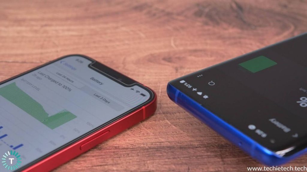 iPhone 12 vs OnePlus 8 Pro Battery Life Comparison