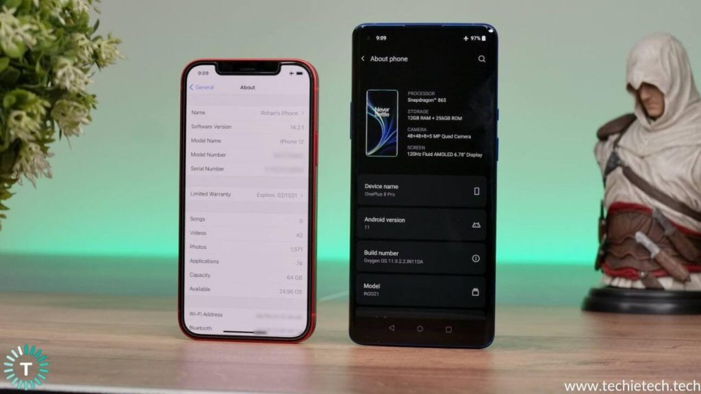 iPhone 12 vs OnePlus 8 Pro Performance Comparison
