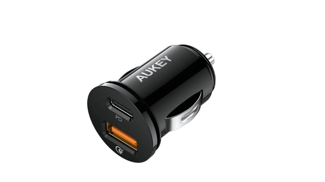 AUKEY 30W Car Charger for iPhone 12 Mini