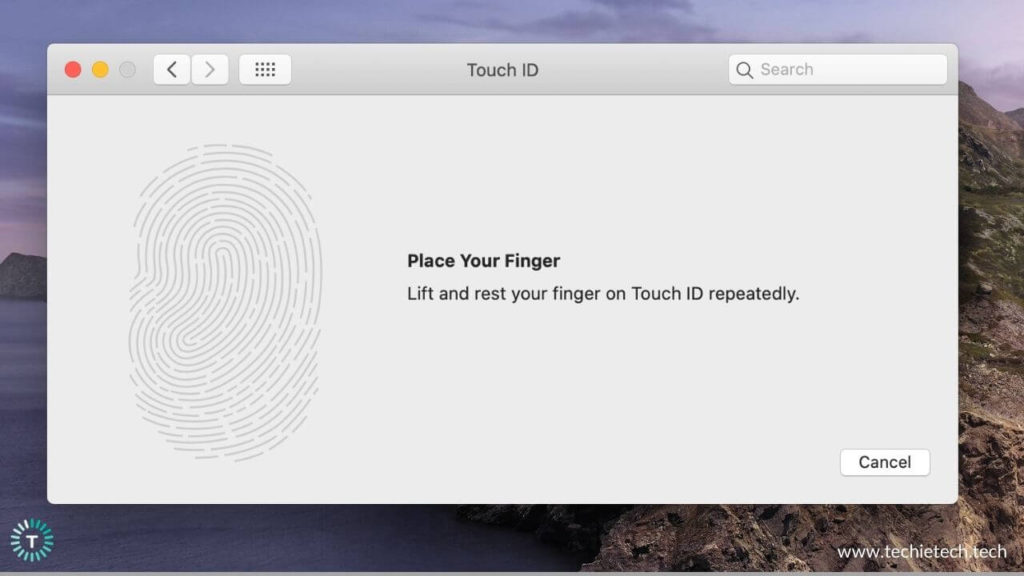 Add Fingerprint 1