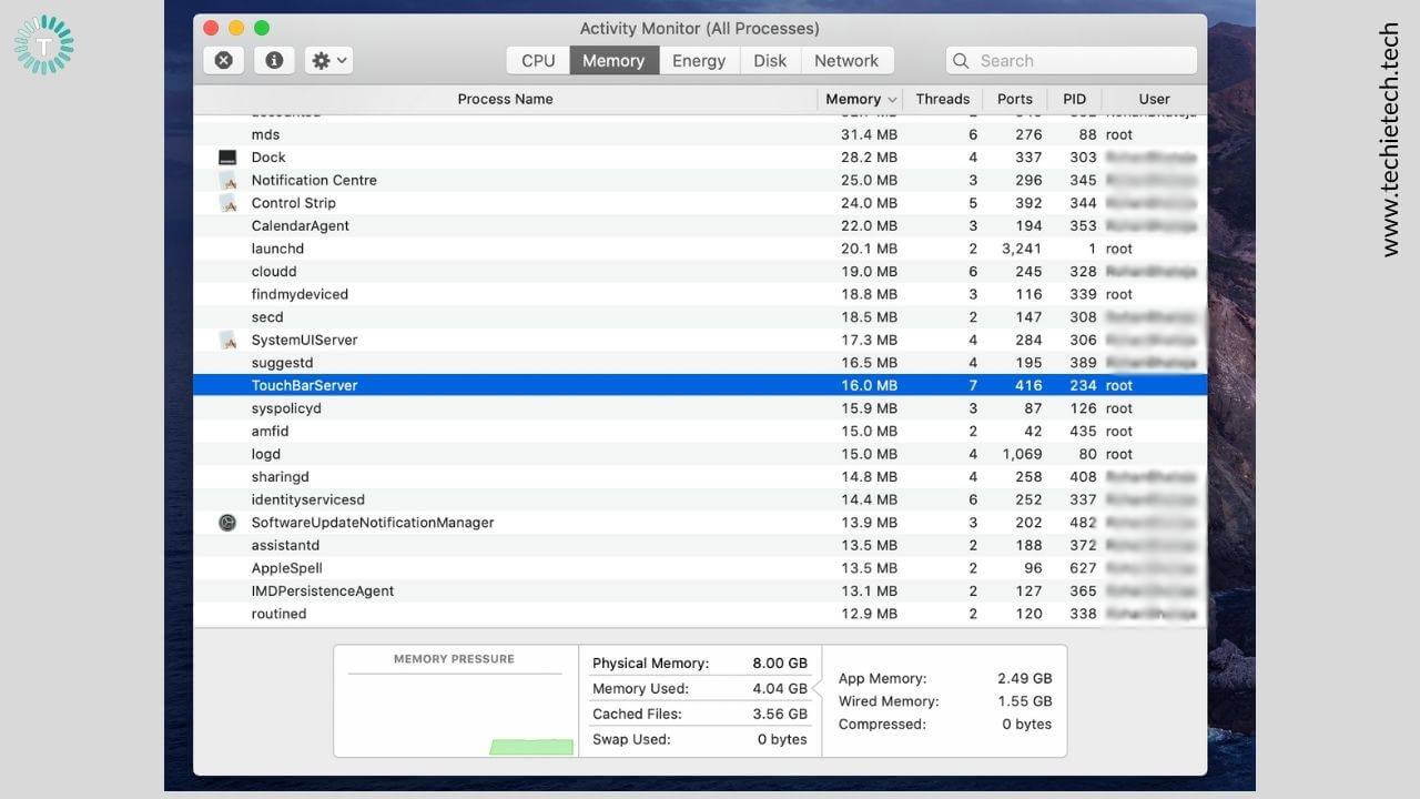 10 Ways to Fix MacBook Pro Touch Bar not working - TechieTechTech