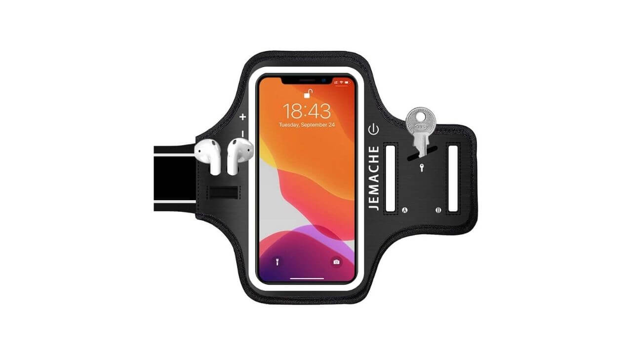 JEMACHE ArmBand for iPhone 12 Pro Max