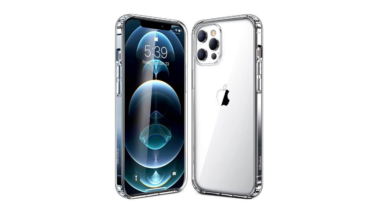 MKEKE Clear Case for iPhone 12 Pro Max