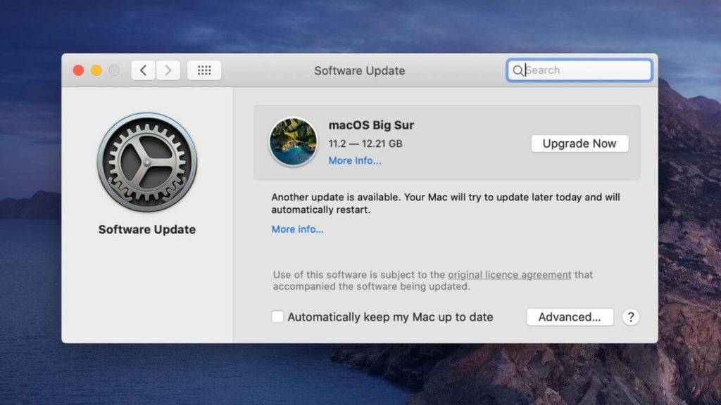 update macos 10.13