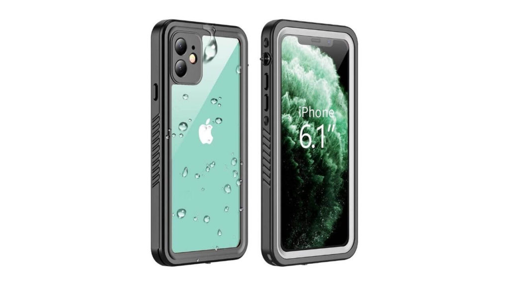 Vapesoon Waterproof Case for iPhone 11 with Built-in Screen Protector