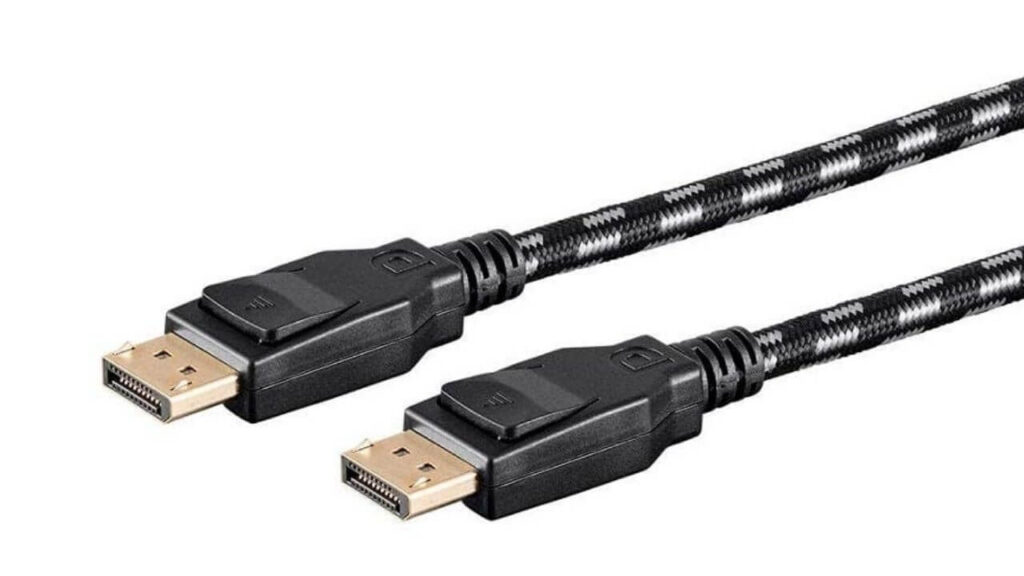 Monoprice braided DisplayPort 1.4 Cable