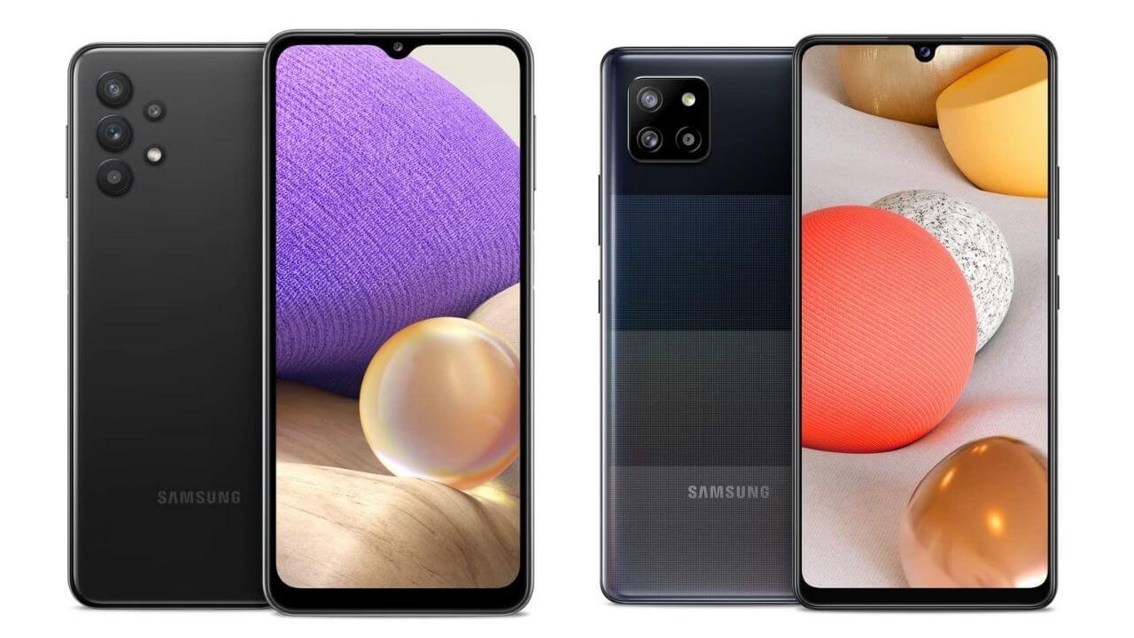 Samsung Galaxy A32 5G and A42 5G