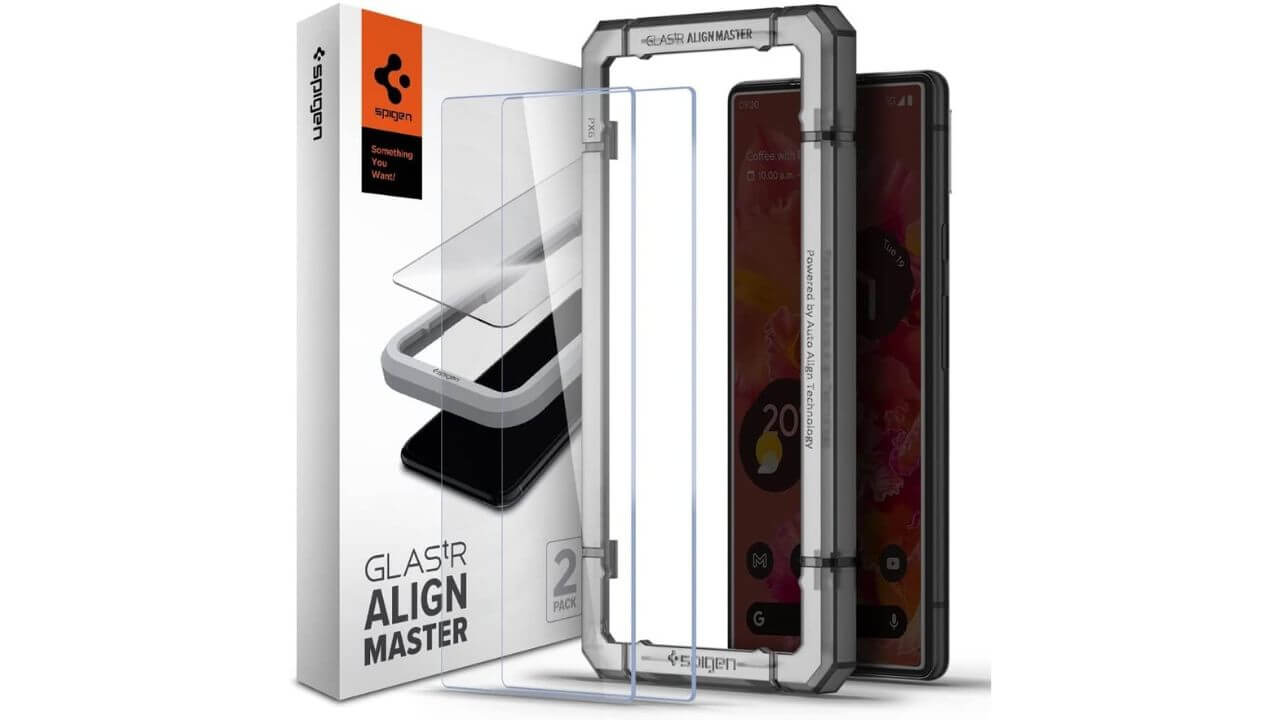 Spigen Tempered Glass Screen Protector for Pixel 6