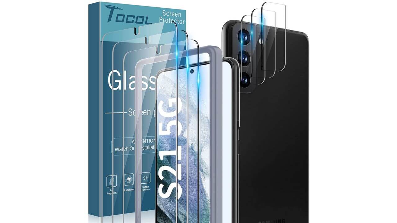 TOCOL Screen Protector for Samsung Galaxy S21 5G