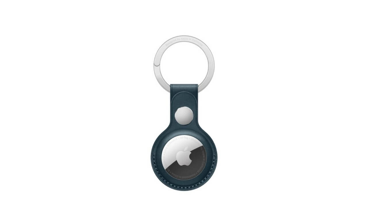 Apple Airtag Leather Key Ring