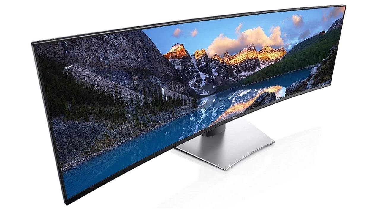 Dell UltraSharp Ultrawide monitor for MS Surface Pro