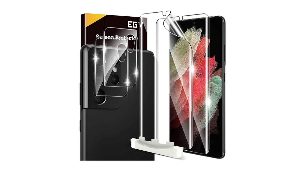 EGV Tempered Glass Screen Protector for S21 Ultra