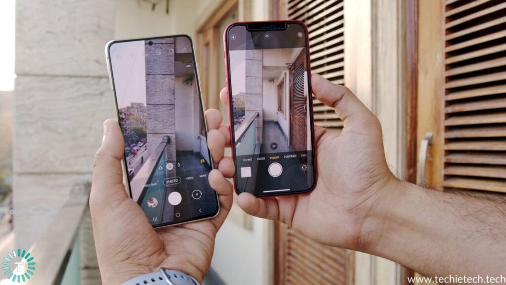 Galaxy S21 vs iPhone 12 Camera Comparison