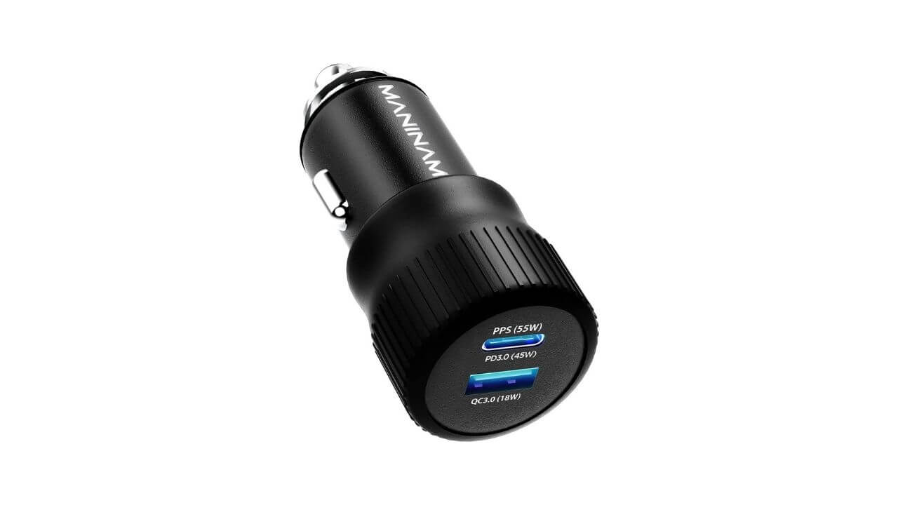 MANINAM USB-C Galaxy S21 Ultra Car Charger