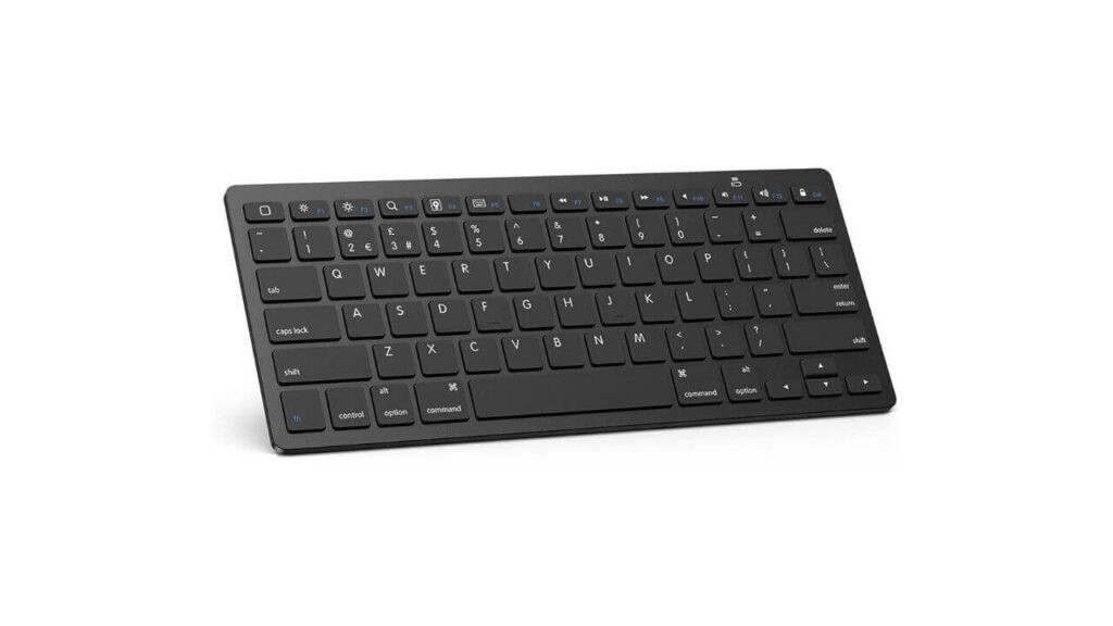 OMOTON Ultra Slim Bluetooth Keyboard for iPad Air 4