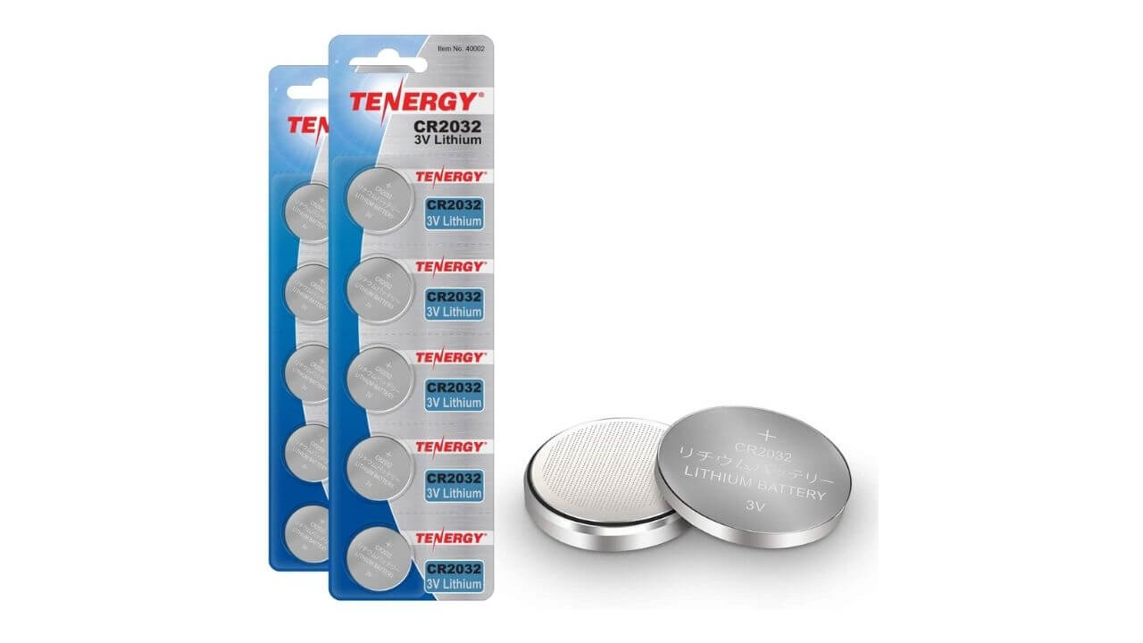 TENERGY CR2032 AirTag Batteries