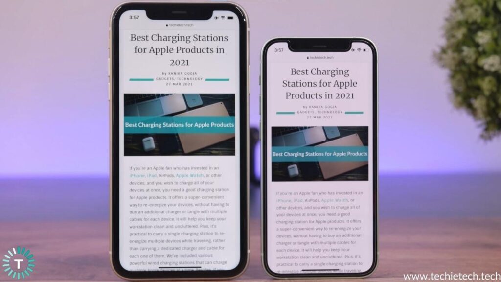 iPhone 11 vs iPhone 12 Mini Display Comparison