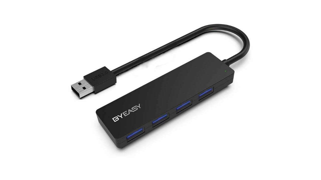 BYEASY 4-Port USB 3.0 Hub for M1 iMac