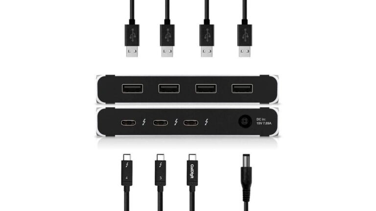 thunderbolt 4 hub mac m1