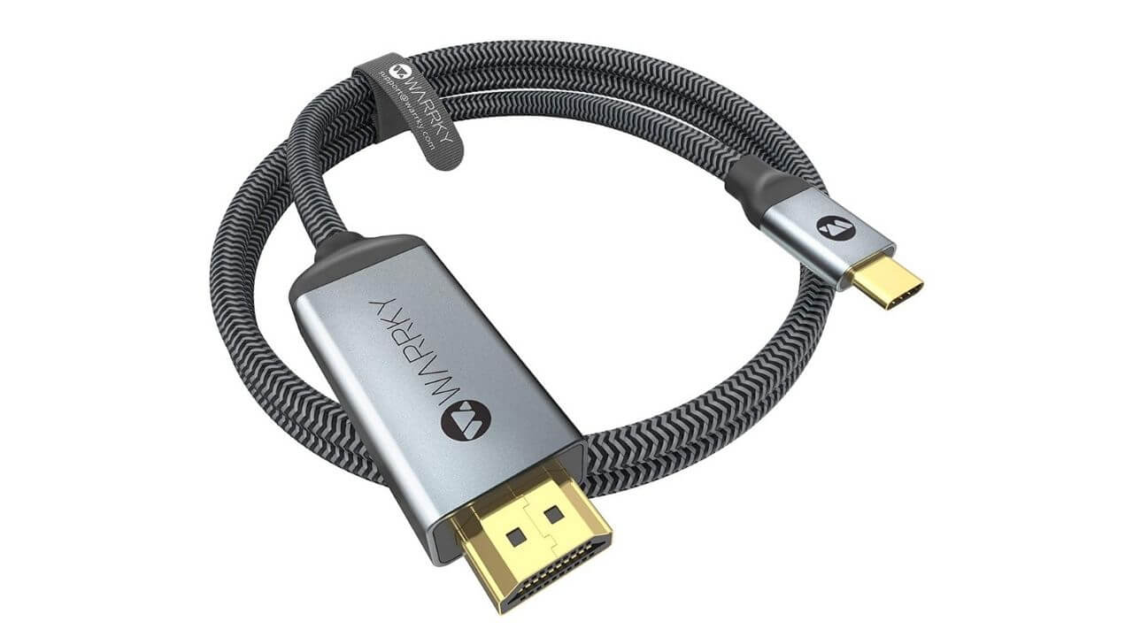 WARRKY Thunderbolt 3 to HDMI Cable