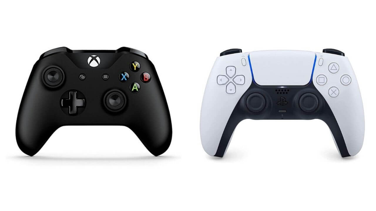 Xbox and PS5 Controllers