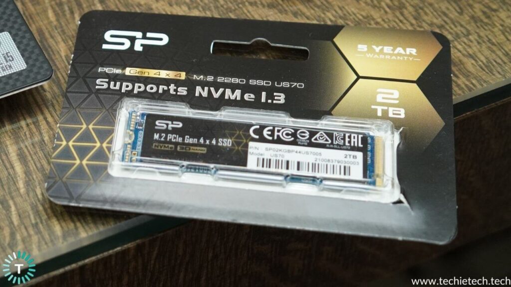 Silicon Power US70 PCIe Gen3 NVME SSD