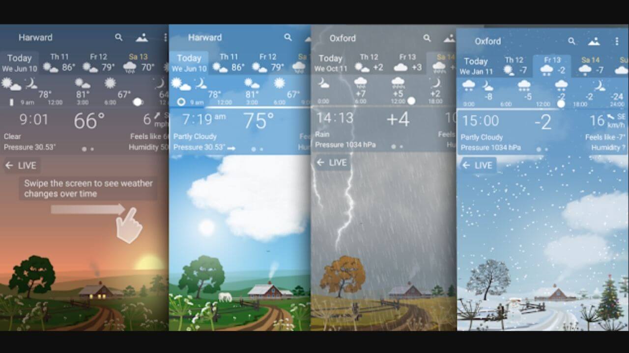 YoWindow (Best Weather Widget with Animated Wallpapers)