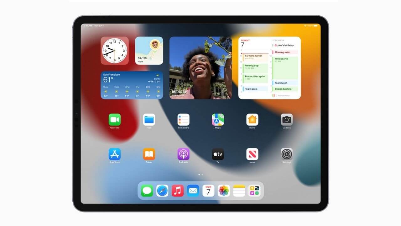 iPadOS 15 Widgets