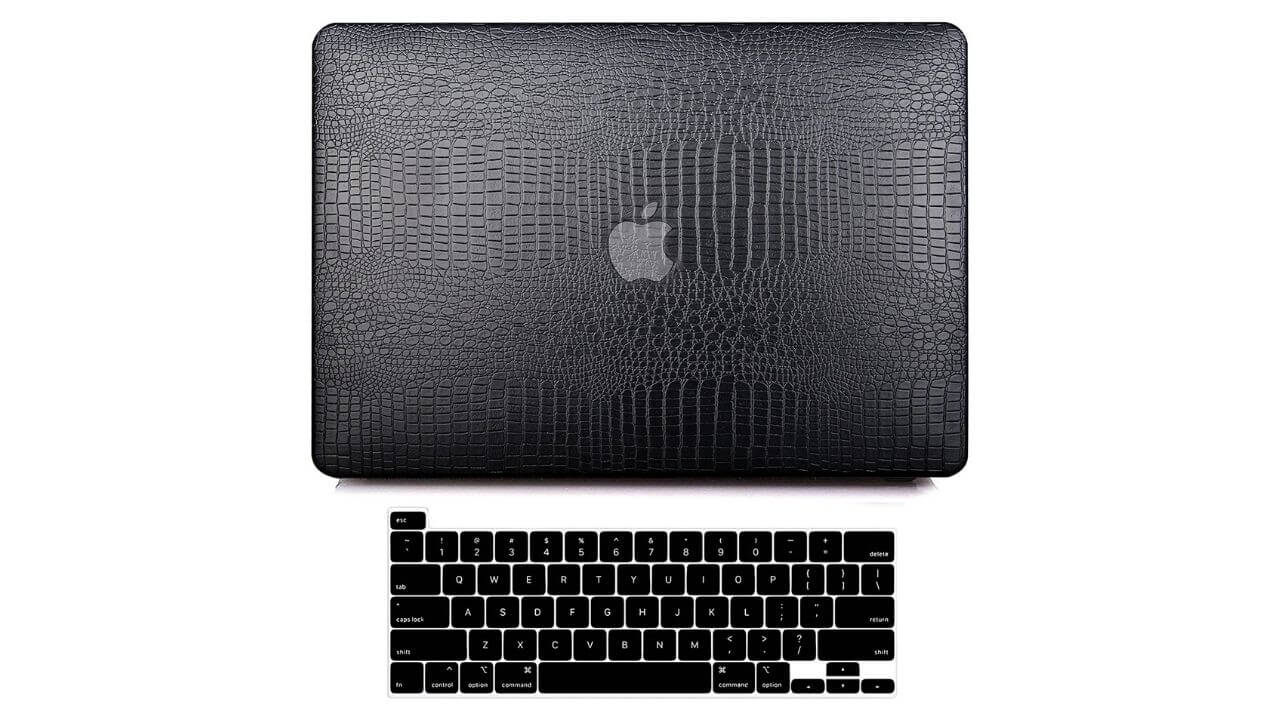 G JGOO PU Leather Case for MacBook Pro
