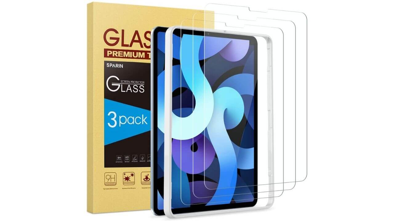 SPARIN iPad Air 4 Screen Protector [3 Pack]