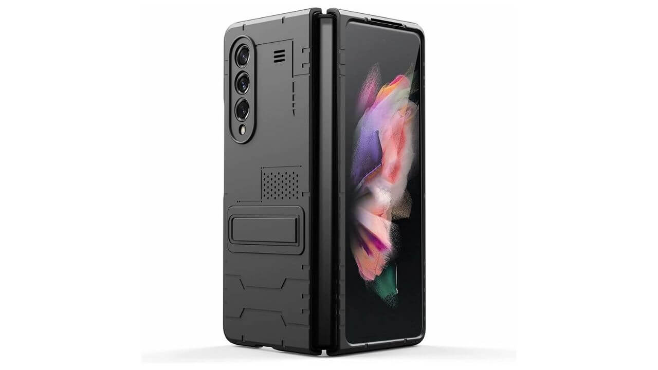 FTRONGRT Rugged and Shockproof Galaxy Z Fold 3 Case
