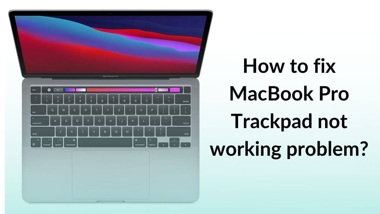 How to fix MacBook Pro Trackpad not working problem