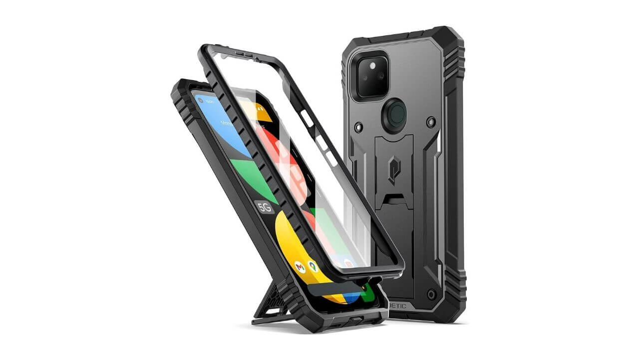 Poetic Revolution Series Dual-layer Pixel 5a Rugged Case