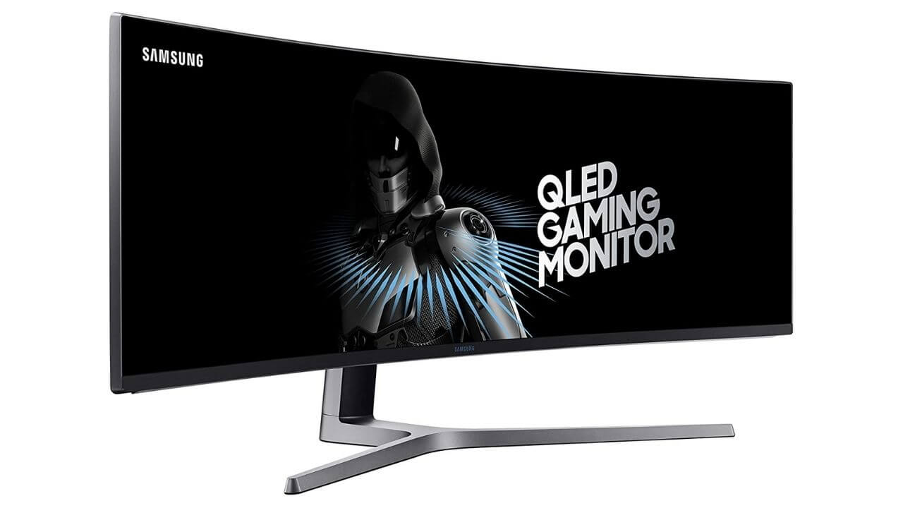 Samsung CJG90 QLED Ultrawide monitor
