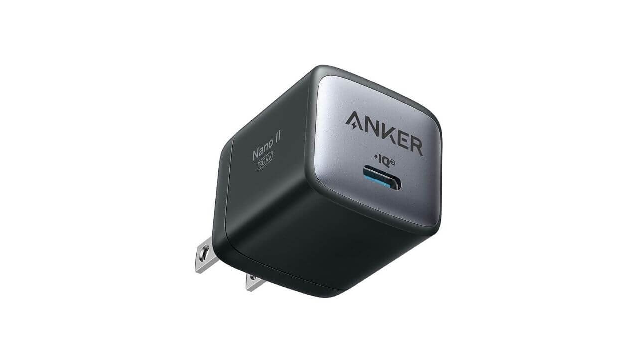 Anker Nano II 30W Fast iPhone 13 Pro Charger (Smallest iPhone 13 Fast Charger)