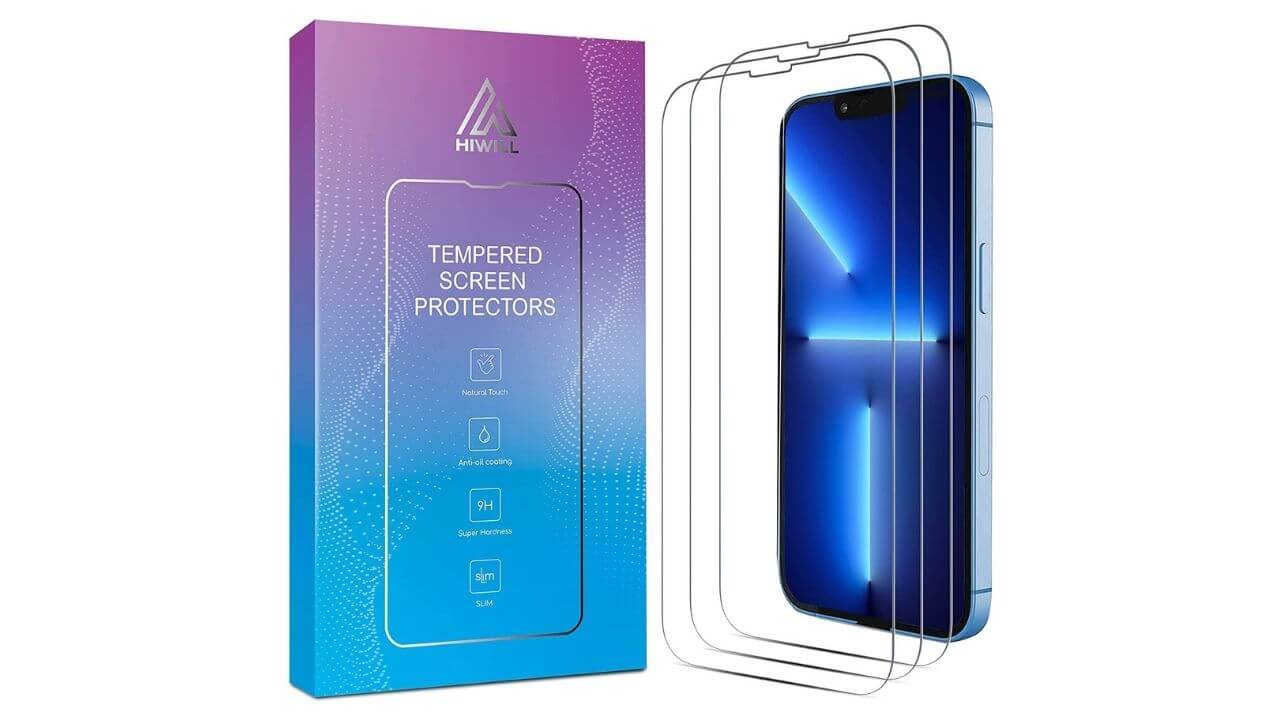 HIWILL Screen Protector for iPhone 13 Pro Max